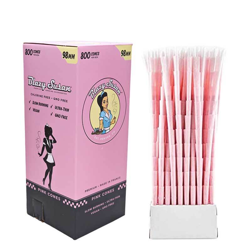 Blazy Susan Pink Cones | 98mm | 800 Count Jar product image